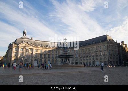 Bordeaux, in the Aquitaine Region of France. Stock Photo