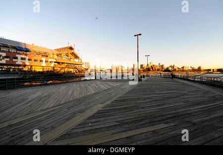 South Street Seaport, Pier 17, Manhattan, New York City, New York, USA, North America Stock Photo