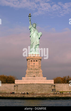 Statue of Liberty, Miss Liberty, Liberty Island, New Jersey, New York, United States of America, USA, North America Stock Photo