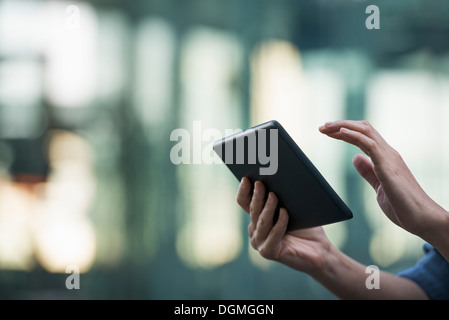 Summer in the city. Business people in casual clothes. Stock Photo