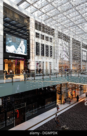 Fashion Avenue in Dubai Mall shopping centre, United Arab Emirates, Middle East, Asia Stock Photo