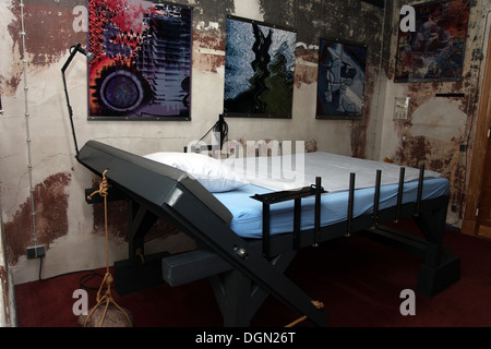 wacky Berlin hotel room Stock Photo