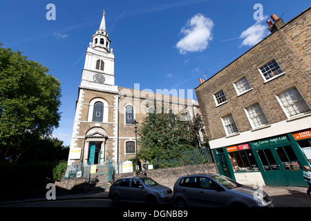 St James's Church, Clerkenwell Close, London, England, UK. Stock Photo