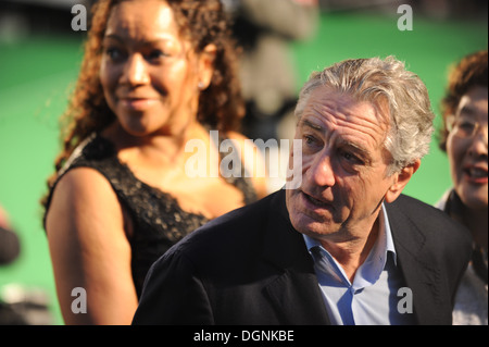 Actor Robert De Niro attends 'The Family' stage greeting during the 26th Tokyo International Film Festival at Roppongi Hills. Stock Photo