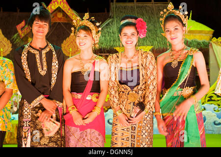 Dance show in Phuket Town, Phuket Island, Thailand, Asia Stock Photo