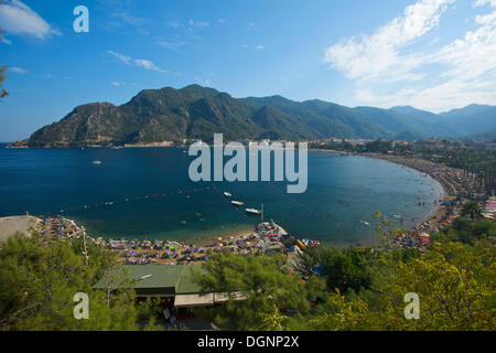 Bay of Icmeler near Marmaris, Turkish Aegean Coast, Turkey Stock Photo