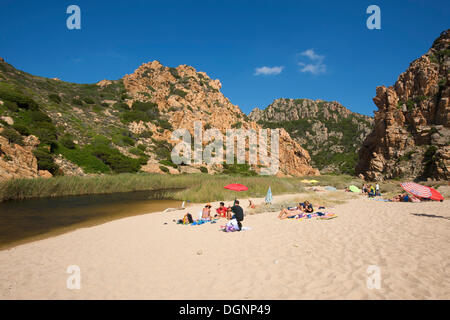 Li Cossi beach, Costa Paradiso, Sardinia, Italy, Europe Stock Photo