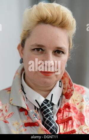 Mariola Brillowska , at the 65. Frankfurt Book Fair in Frankfurt Main