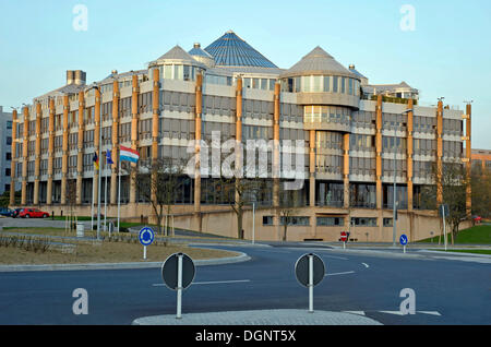 Deutsche Bank building, Kirchberg district, city of Luxembourg, Europe Stock Photo