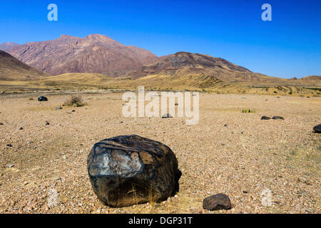 Landscape near Brandberg mountain, Damaraland, Namibia, Africa Stock Photo