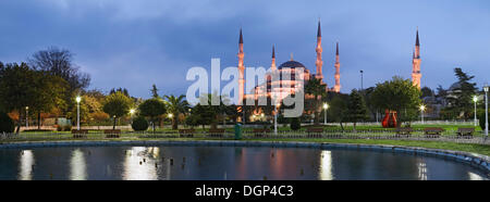 Sultan Ahmet Mosque, Istanbul, Marmara region, Turkey Stock Photo