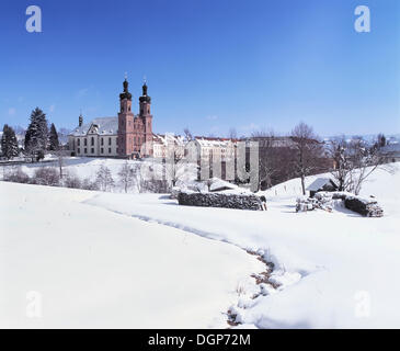 Benedictine monastery of Saint Peter, Glottertal valley, Black Forest, Baden-Wuerttemberg Stock Photo