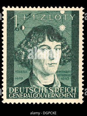 Postage stamp from the Grossdeutsches Reich Generalgouvernement