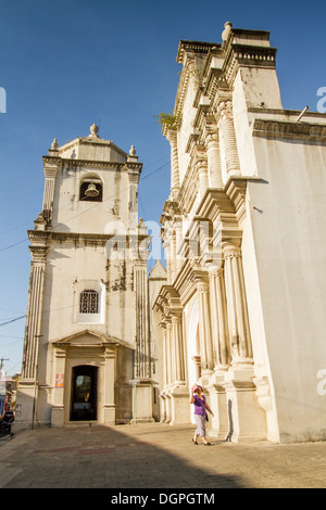 Iglesia de la Merced, León, Nicaragua. Stock Photo