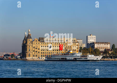 Haydarpasa Train Station, Haydarpaşa, Kadiköy, Istanbul, Asian side, Istanbul Province, Turkey Stock Photo