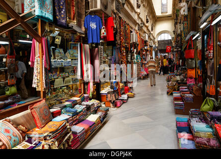 Shops in a back alley of Istiklal Caddesi, Beyoğlu, Istanbul, European side, Istanbul Province, Turkey, European side Stock Photo