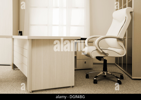 Armchair of director Stock Photo