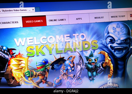 skylands online game Stock Photo