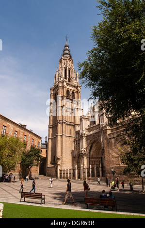 Catedral de Toledo, Castilla la Mancha España Stock Photo