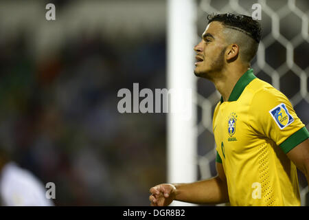 Ras Al-Khaimah, UAE. 23rd Oct, 2013. Mosquito (BRA) Football / Soccer :  Mosquito (9) of Brazil in action during the FIFA U-17 World Cup Group A  match between Honduras 0-3 Brazil at