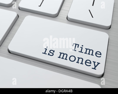 Time is Money Concept. Stock Photo