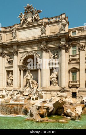 Trevi Fountain, Rome, Lazio, Italy Stock Photo