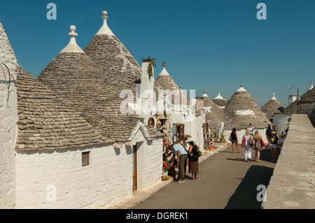 Trulli in Alberobello, Puglia, Italy Stock Photo