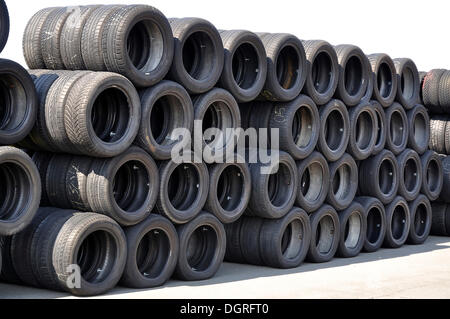 Car tires Stock Photo