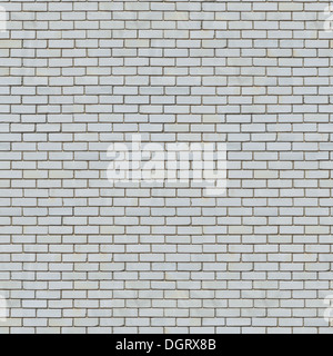 Seamless Texture of White Brick Wall. Stock Photo