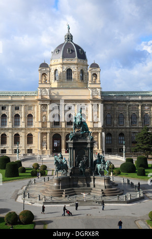 Naturhistorisches Museum, Museum of Natural History at the Maria Theresia Square, Vienna, Austria, Europe Stock Photo