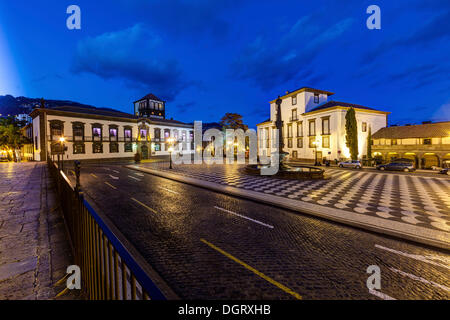 Camara Municipal or city hall of Funchal, Praco do Municipio, Santa Luzia, Funchal, Madeira, Portugal Stock Photo