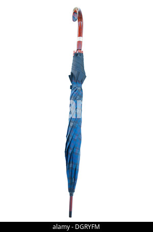 Male umbrella on a white background Stock Photo