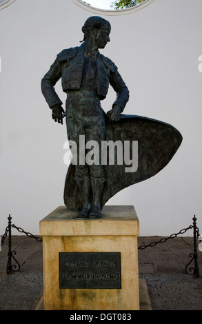 Cayetano Ordonez matador sculpture statue Ronda Spain Stock Photo