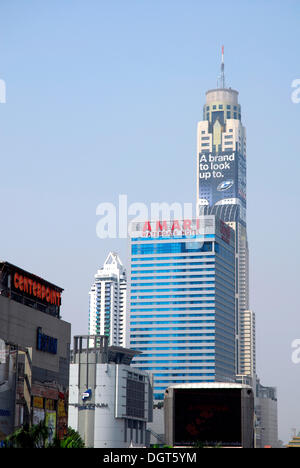 Amari Watergate Hotel and Baiyoke Tower, Ratchadamri Road, Ratchathewi district, Bangkok, Krung Thep, Thailand, Asia