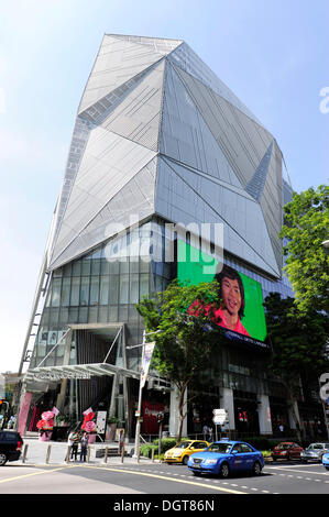 Orchard Central shopping centre, Orchard Road, modern architecture, Central Area, Central Business District, Singapore, Asia Stock Photo