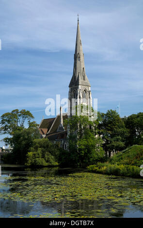 Skt. Albans Kirke or Church of St. Alban's, Copenhagen, Denmark, Scandinavia, Europe, PublicGround Stock Photo