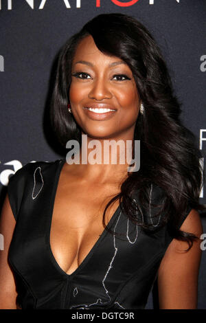 Actress Nichole Galicia attends the global premiere of Canon's "Project