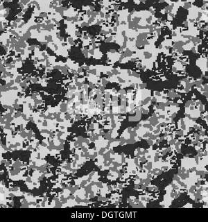 Modern Digital Camouflage. Seamless Texture. Stock Photo