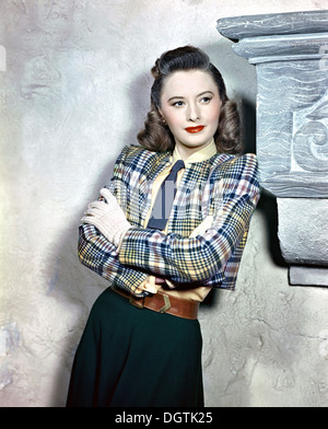 BARBARA STANWYCK (1907-1990) American film actress about 1943 Stock Photo