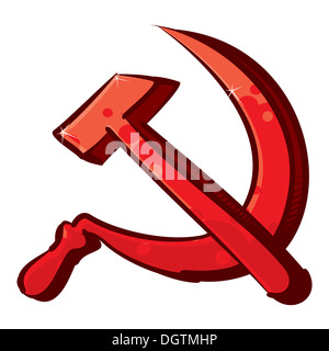 Communism symbol Stock Photo