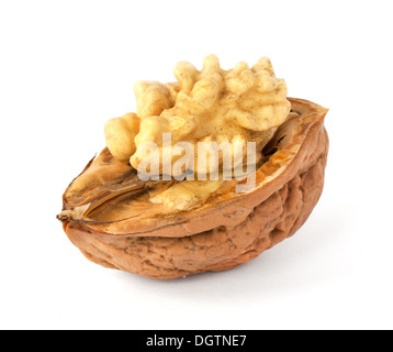 Walnut isolated on white background Stock Photo