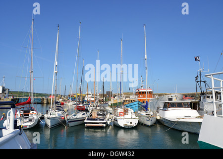 Penzance Harbour, Penzance, Cornwall, England, United Kingdom Stock Photo