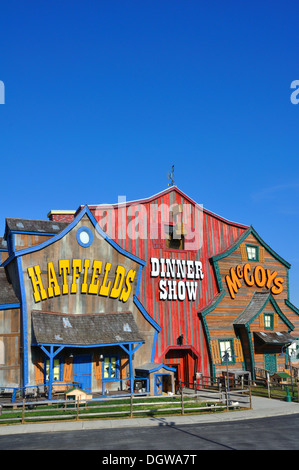 Hatfield & McCoy Dinner Show, Pigeon Forge, Tennessee, USA Stock Photo