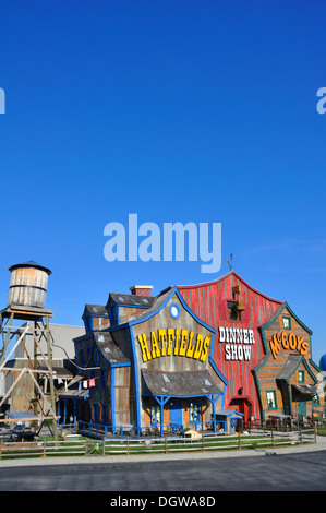 Hatfield & McCoy Dinner Show, Pigeon Forge, Tennessee, USA Stock Photo