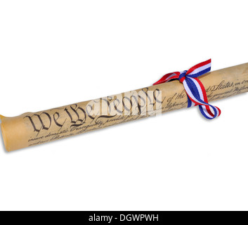 We The People, the United States Constitution Stock Photo