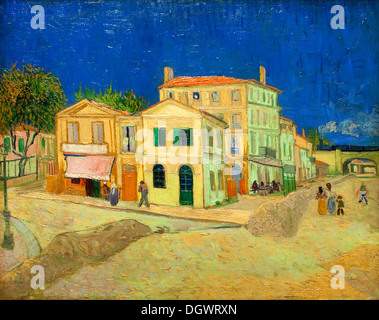 Vincent van Gogh, The Yellow House. 1888. Post-Impressionism. Oil on ...