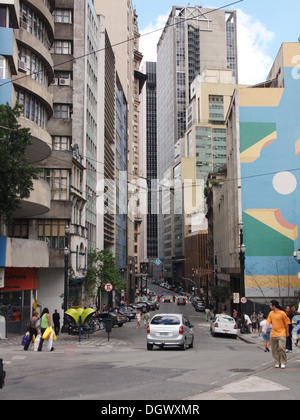 High Rise Buildings of Sao Paulo City Downtown Stock Photo - Alamy