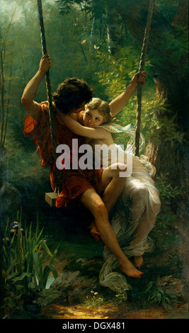 Springtime - by Pierre-Auguste Cot, 1873 Stock Photo