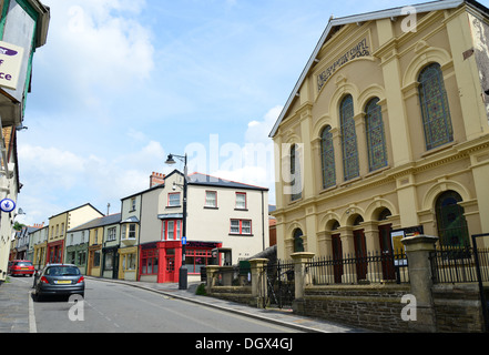 Broad Street, Blaenavon, Torfaen (Tor-faen), Wales (Cymru), United Kingdom Stock Photo