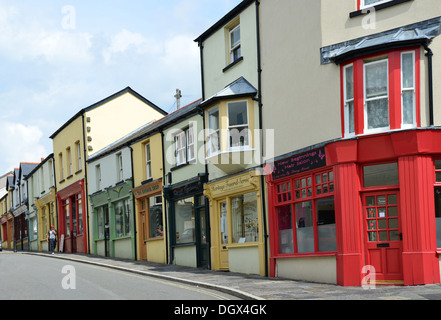 Broad Street, Blaenavon, Torfaen (Tor-faen), Wales (Cymru), United Kingdom Stock Photo